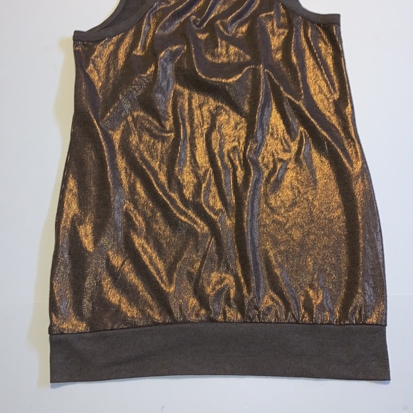Grip Vintage Metallic Copper Racer Back Top - Women’s Size XS - Picture 6 of 8